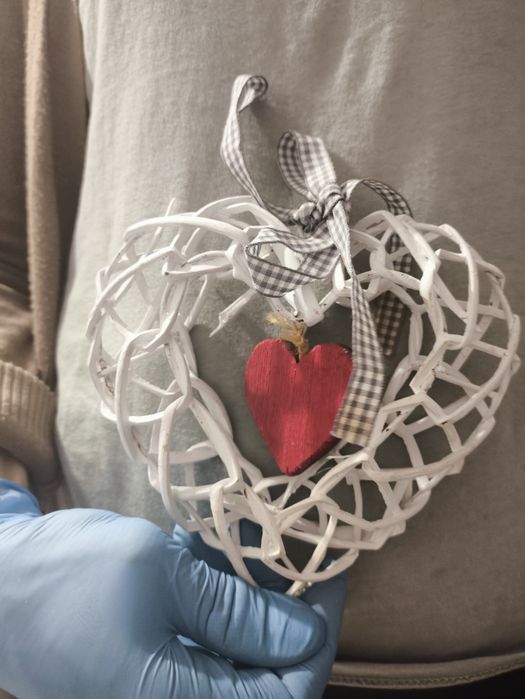 Serduszko ozdobne na ścianę