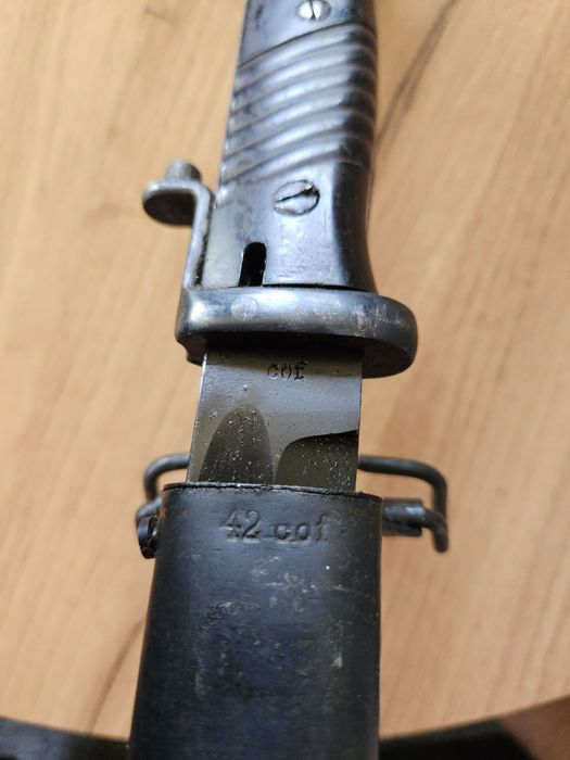 Bagnet Mauser M/1957 SLG przeróbka norweska