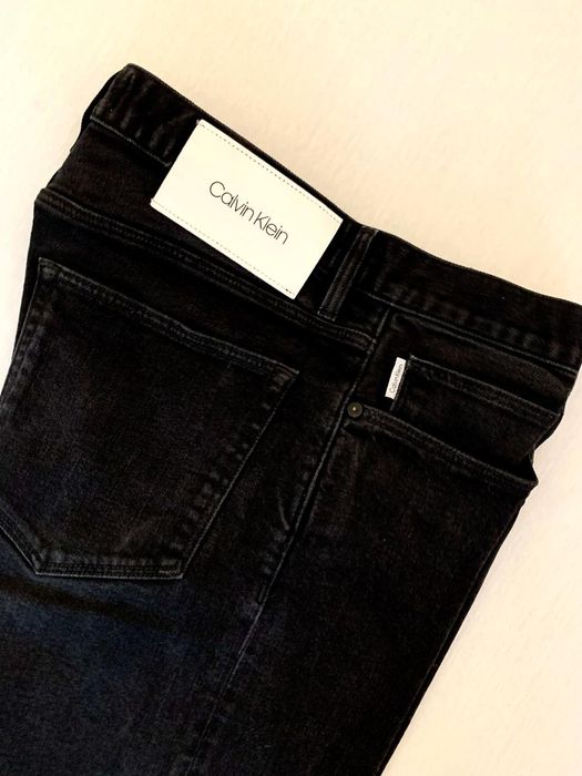 Calvin Klein Original муж черные джинсы Р.33/34