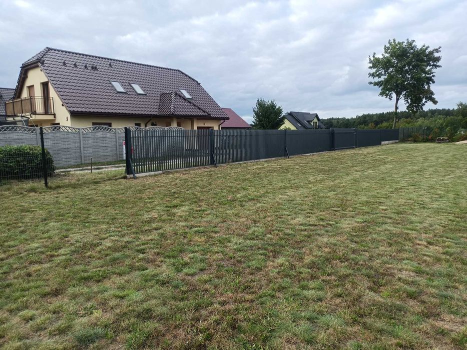 Działka budowlana ogrodzona- Grzędzice, k. Stargardu