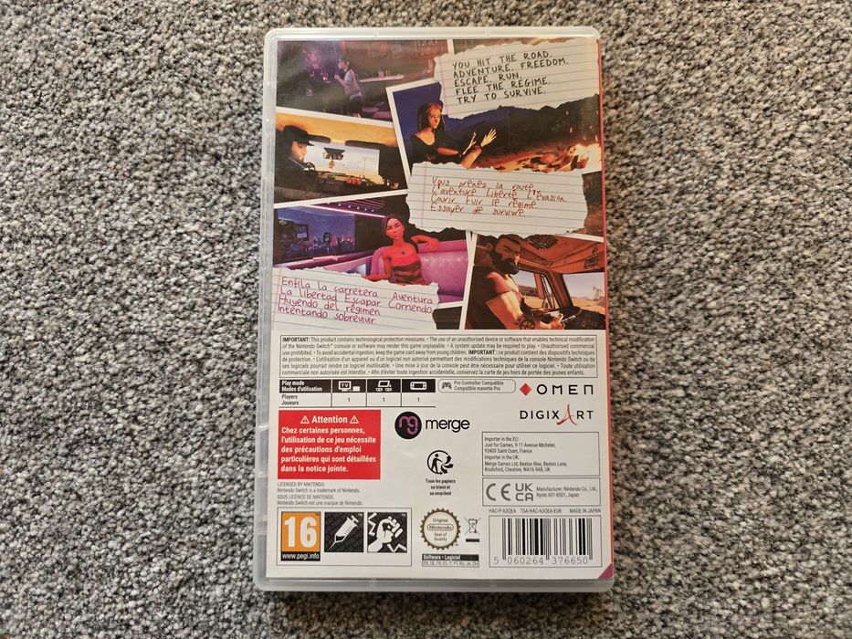 Road 96 * Nintendo Switch * Fizyczna