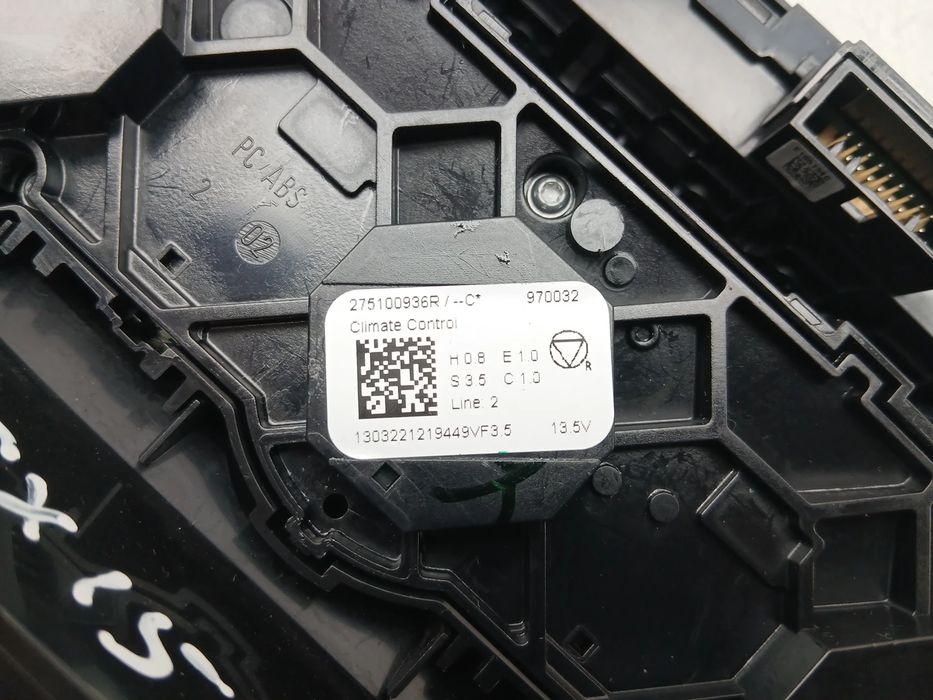 Botão / interruptor do AC RENAULT Captur II