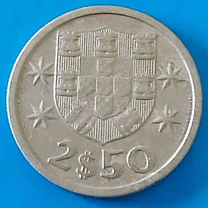 2$50 de 1964 Republica Portuguesa