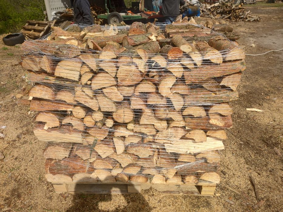 Drewno opałowe  pocięte polupane sosna