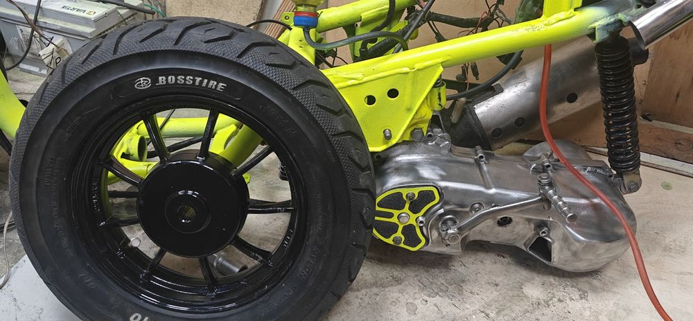 Yamaha axis 90 стант