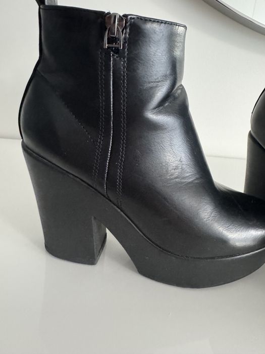 Botins Seaside tamanho 37 pretos bom estado