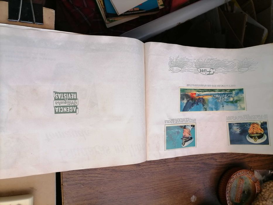 Caderneta Cromos NAVIOS E NAVEGADORES