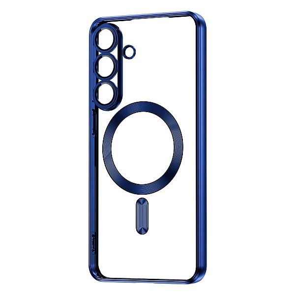 Etui Tech-Protect MagFlex MagSafe na Samsung Galaxy S25 FE - granatowe