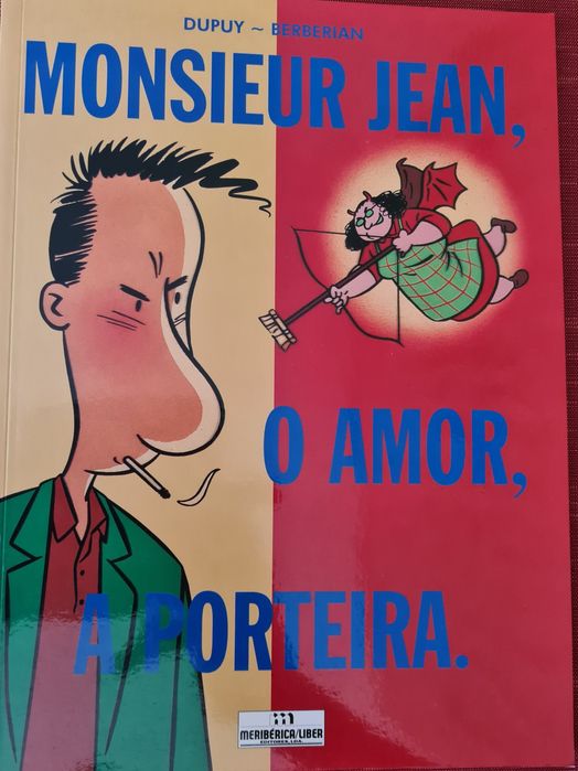 Livro BD Monsieur Jean