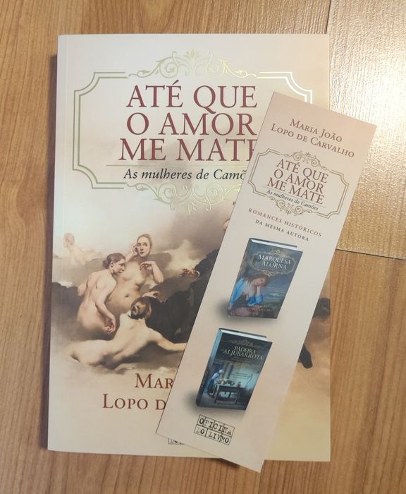 Livro "Até que o amor me mate"