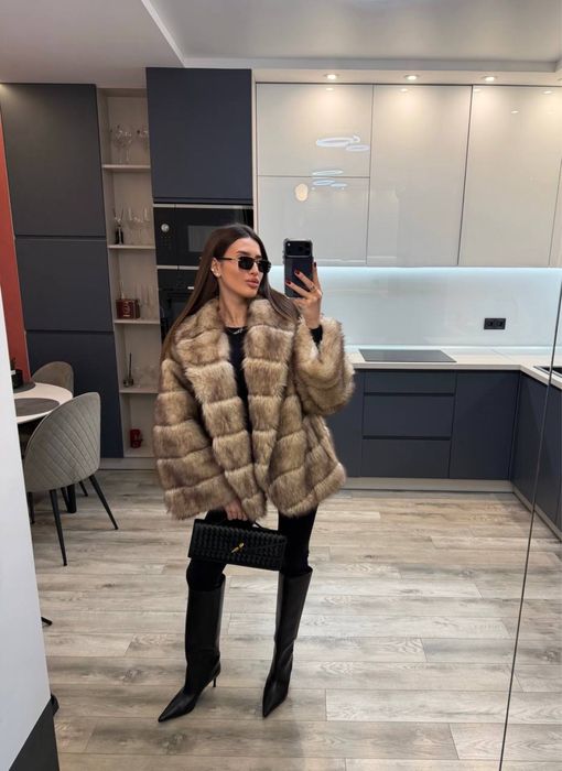 Шуба під соболя. Соболина жіноча шуба 1:1. Еко-шуба під натуральну