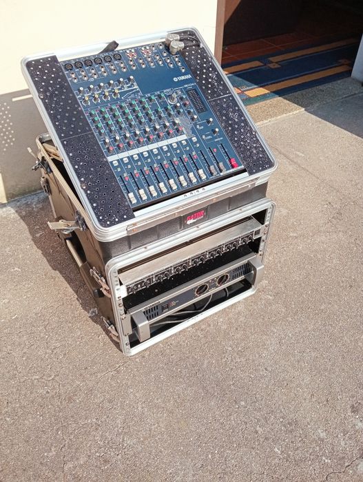 Rack 8 unidades (topo para mesa de mistura)