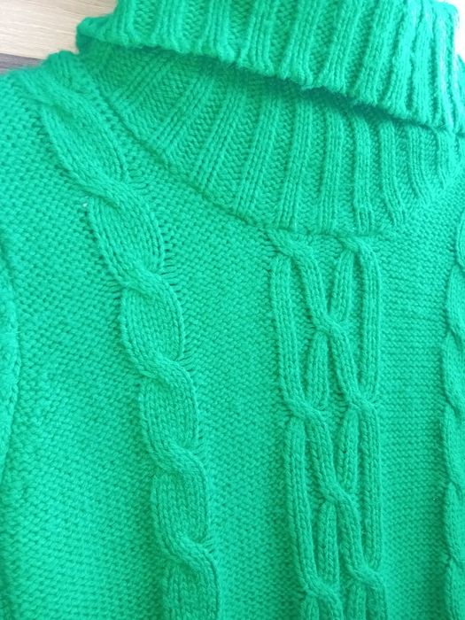 Sweter golf dziewczęcy