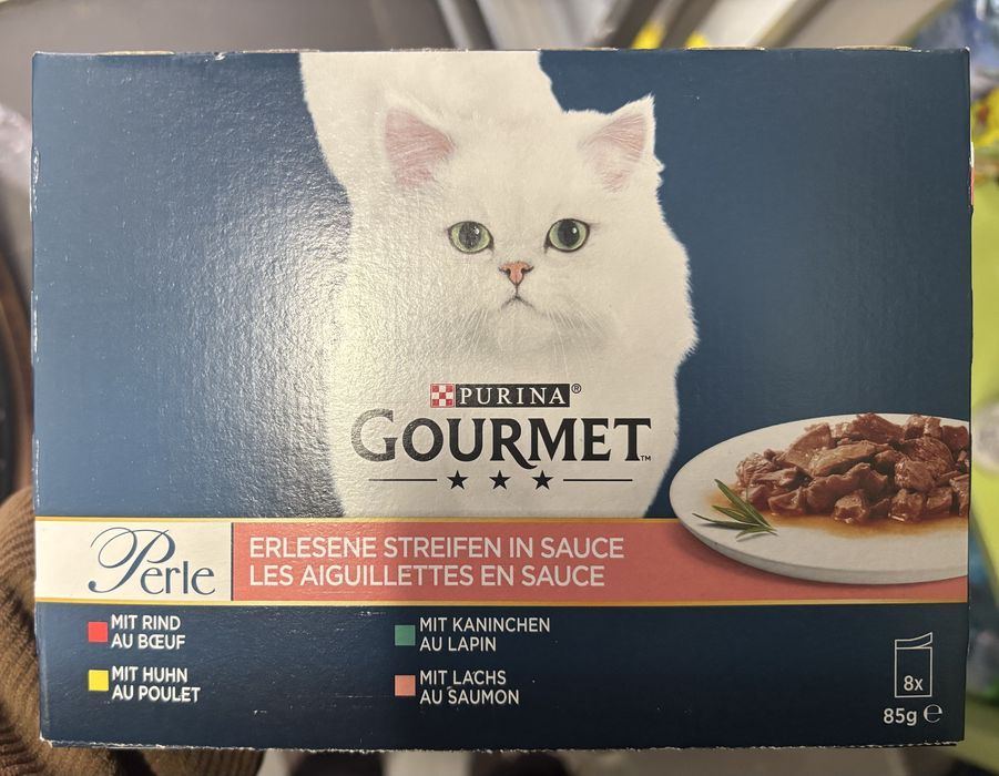 Karma mokra dla kora Purina Gourmet Erlesene streifen in sauce