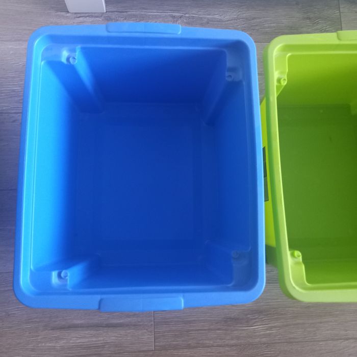 3 pojemniki wymiary 42 35 23 cm