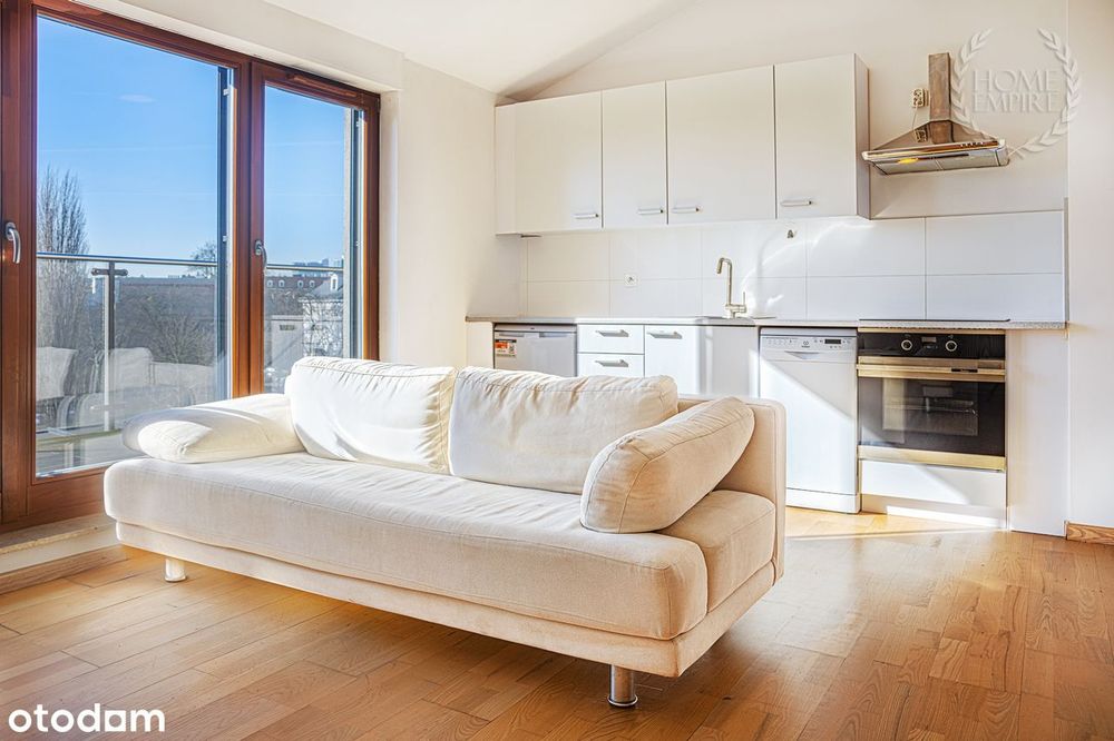 Chwaliszewo, Nowoczesny apartament z antresolą i tarasem! Klimatyzacja