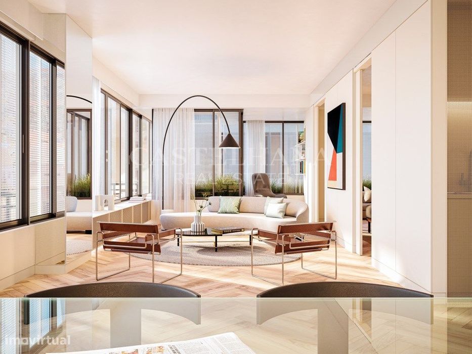 Apartamento T3 situado na Avenida da Liberdade, Lisboa