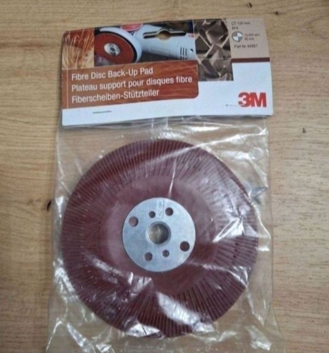 Podkładka pod dysk fibrowy 3M 125mm - 2 sztuki