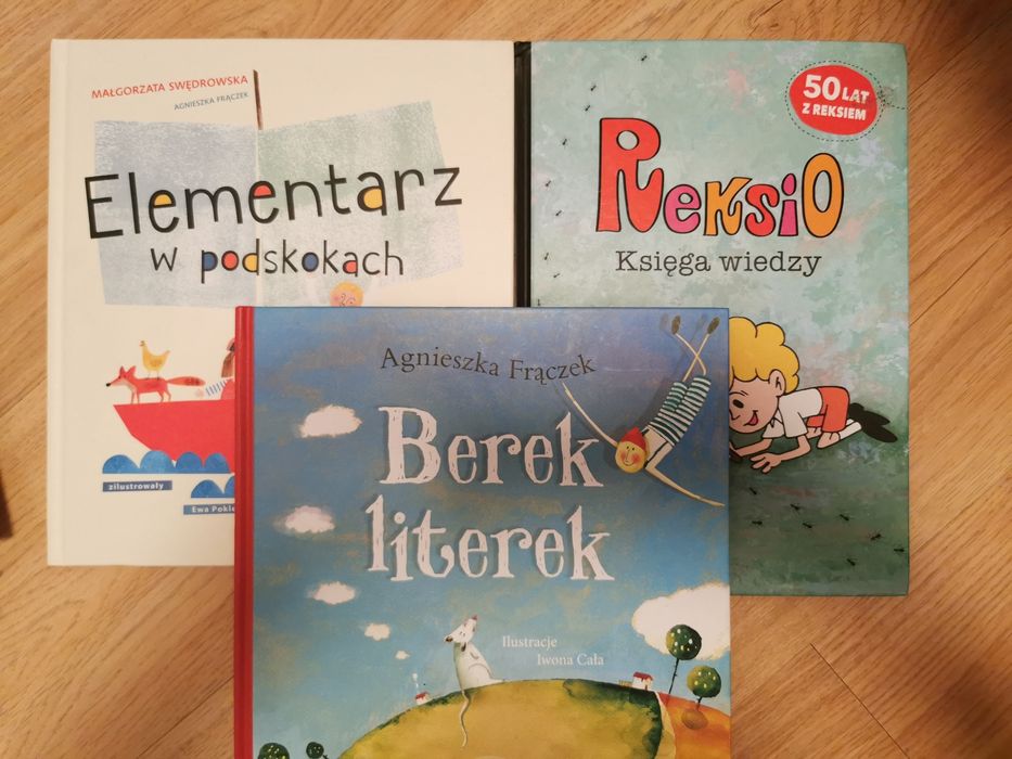 Elementarz w podskokach, Reksio księga wiedzy, Berek literek