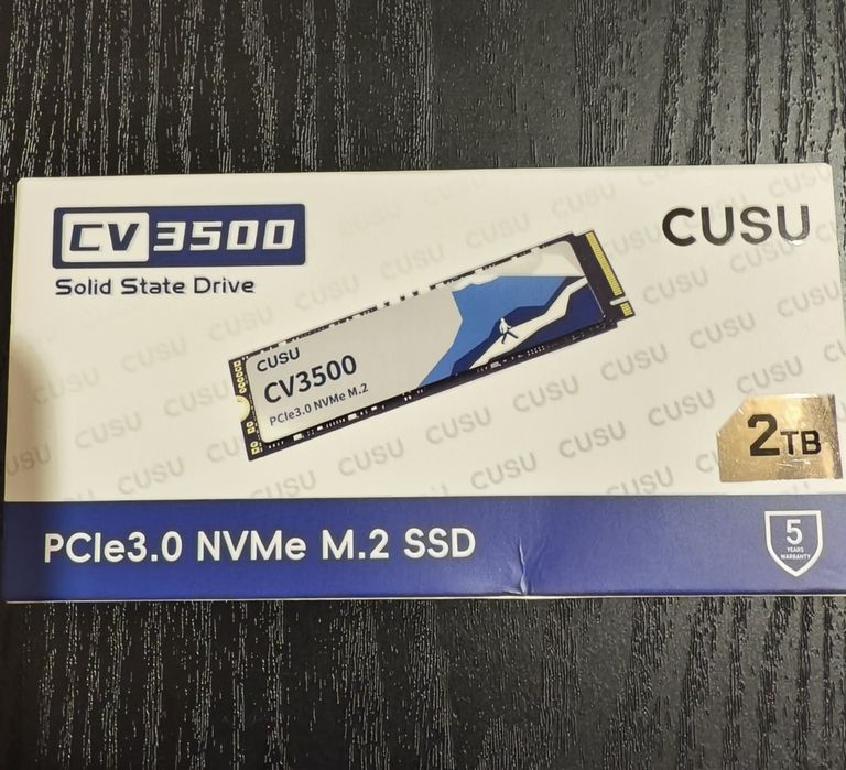 SSD накопичувач Cusu ssd cv3500 2tb nvme m2 Pcie 3.0 m2 2280
Cusu ssd