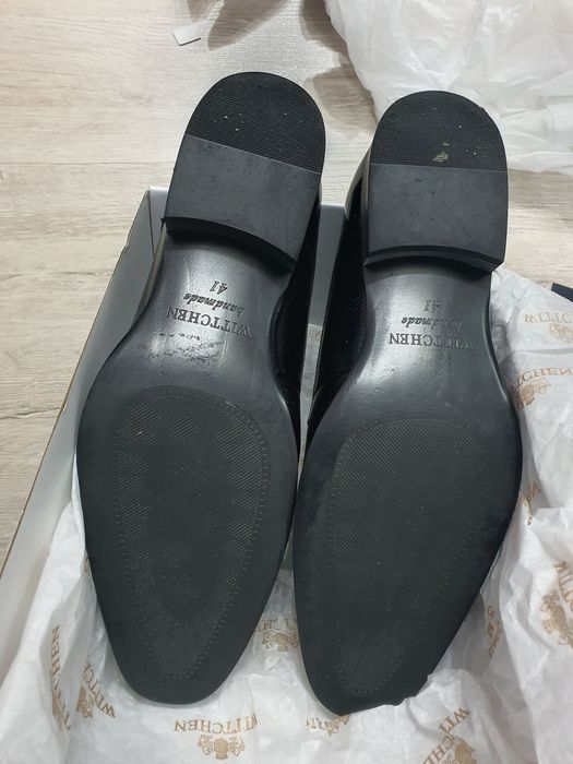 Eleganckie buty lakierki, WITTCHEN - 92-m-509-1 - używane 1h - r. 41