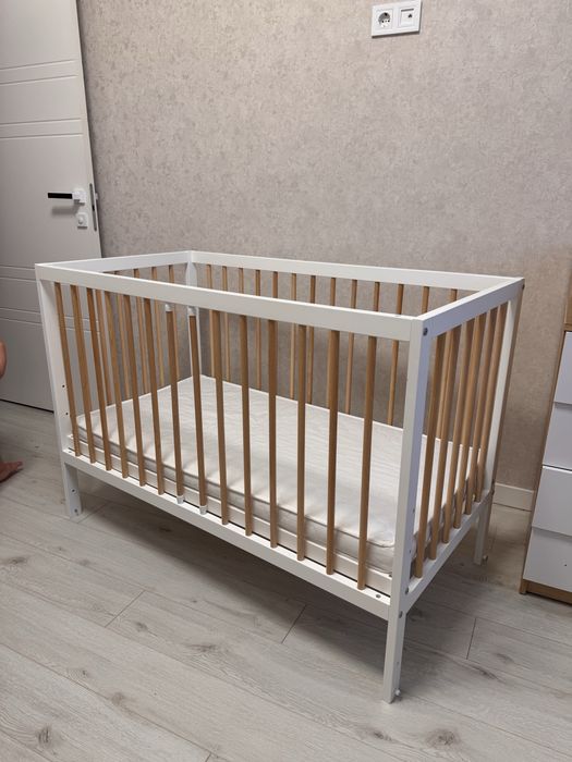 Дитяче ліжечко 60/120 з маятником