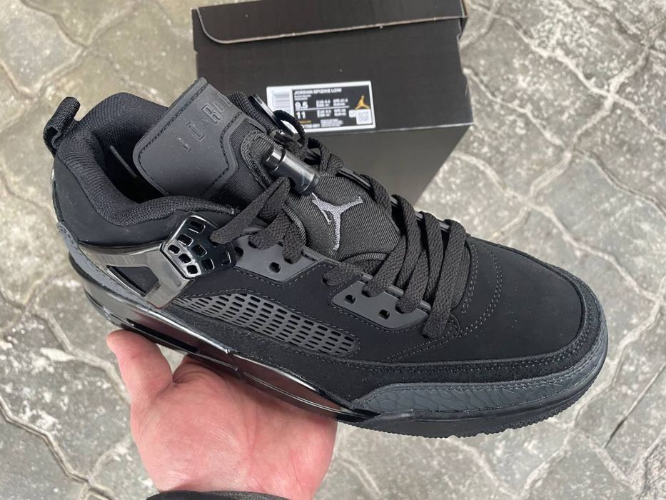 Jordan Spizike low black cat в наявності 41-45