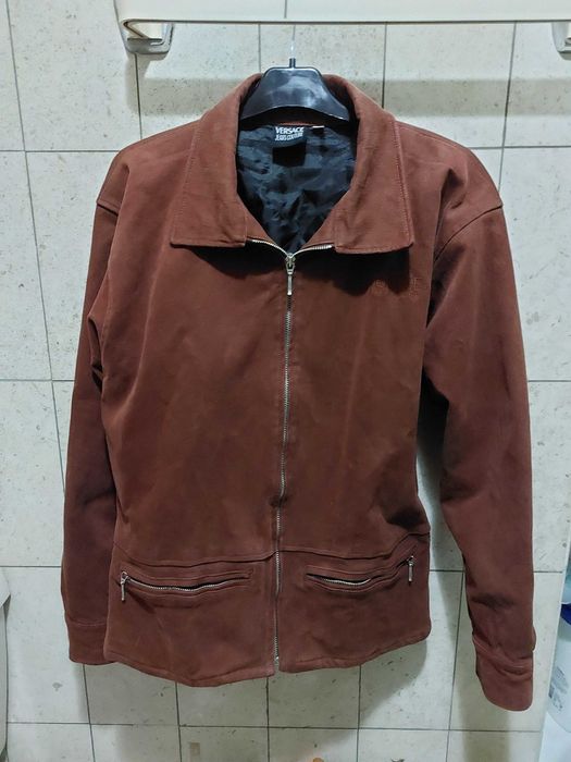 Casaco Vintage bombazine castanho