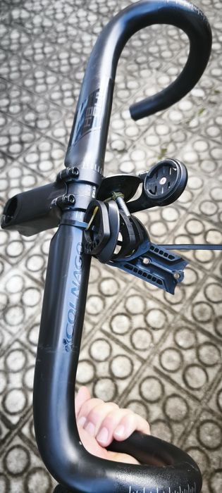 Guiador bicicleta de estrada em carbono