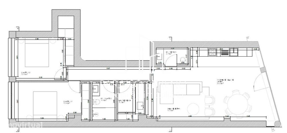 Apartamento T2 Sanguedo
