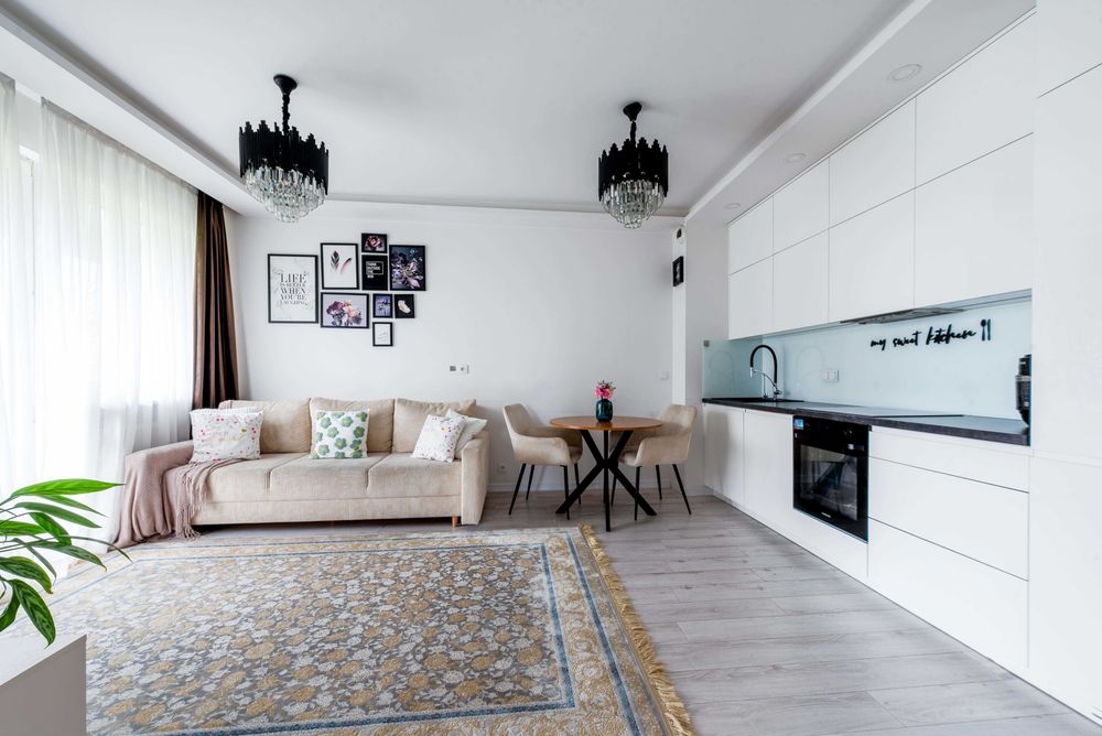 Квартира Варшава | Продаж | 3 кімнати | 61,3 м² | 4 поверх | Dolny Mokotów | Лоджія 6,36 м² | Паркомісце
