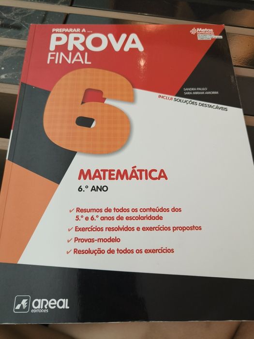 Livro escolar de matemática- 6.°ano