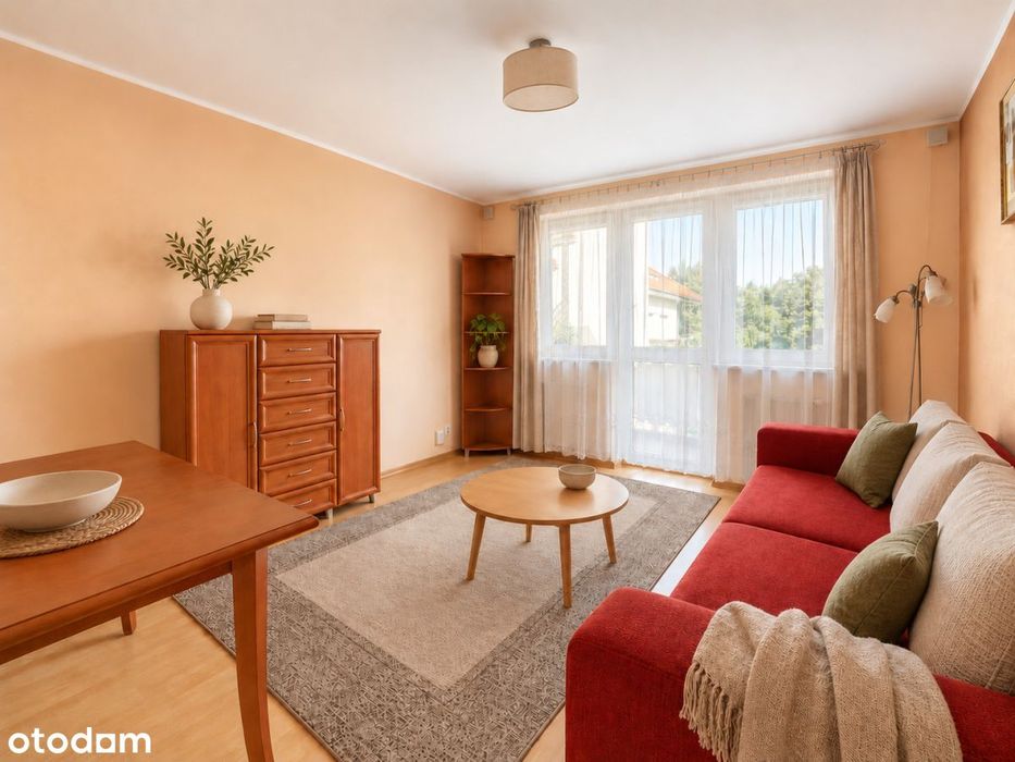 2 pokoje z możliwością 3 | duży balkon | Kowale