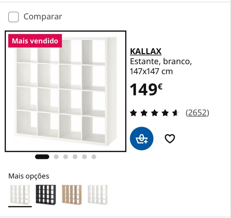 Movel IKEA branco