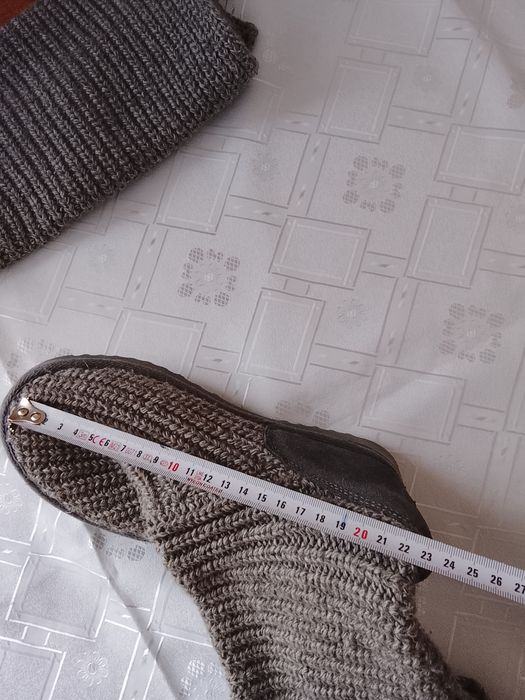 UGG wełniane długie płaskie r 37 spr zdjęcia