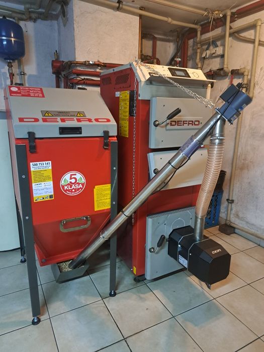 Palnik na pellet pelety zasobnik sterownik podajnik kipi 16 kW komplet