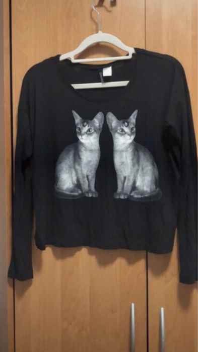 Bluzka crop top rozm M