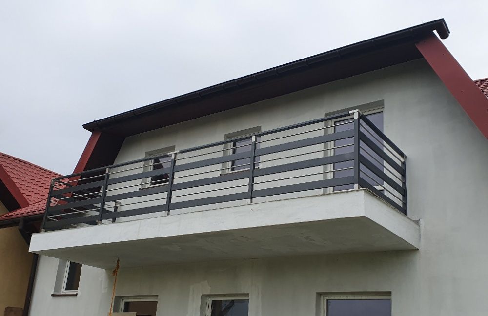 Balustrada balkonowa Fello Diverse aluminium balkon taras barierka