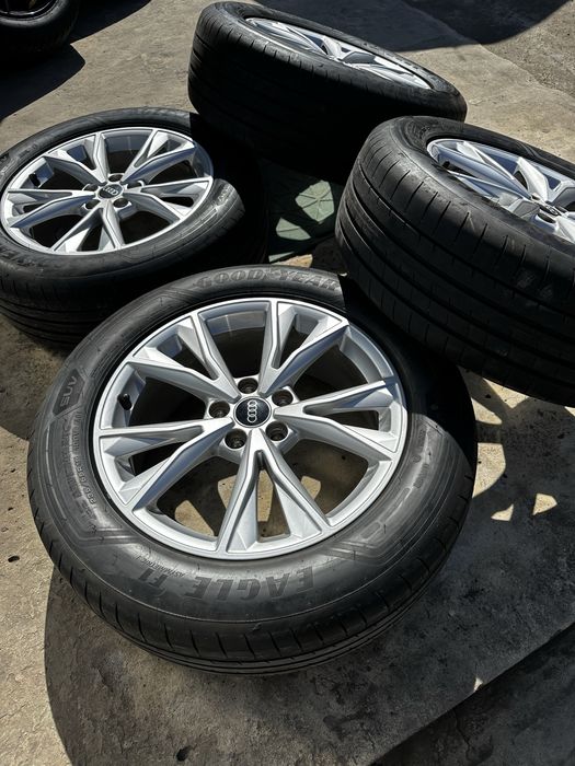 Диски R18 5/112 +Літні Шини Audi Q3 all-road R8 SQ2 Skoda Kodiaq