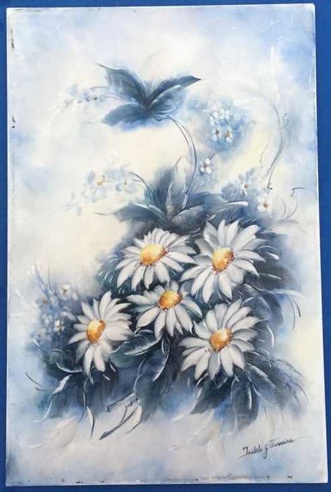 Azulejos pintado com assinatura