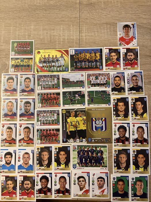 nowe naklejki Panini Fifa 365 i jedna z ekstraklasy