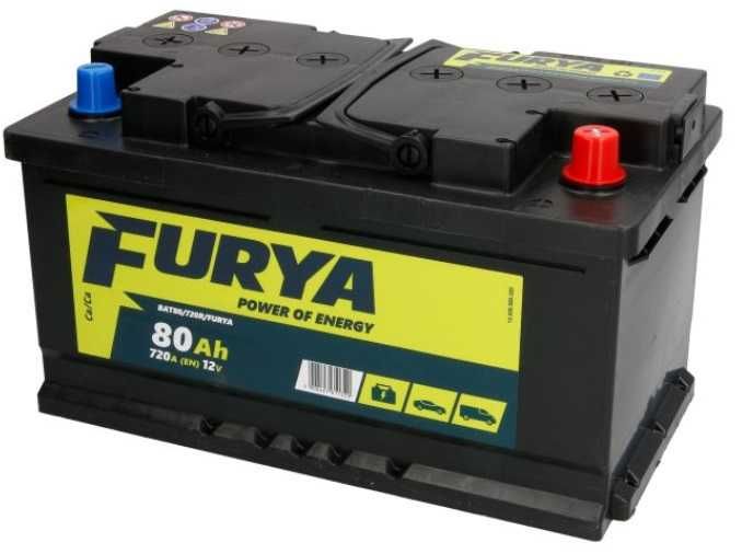 Akumulator Furya 12v 80ah 720a P+ Radom wysyłka free