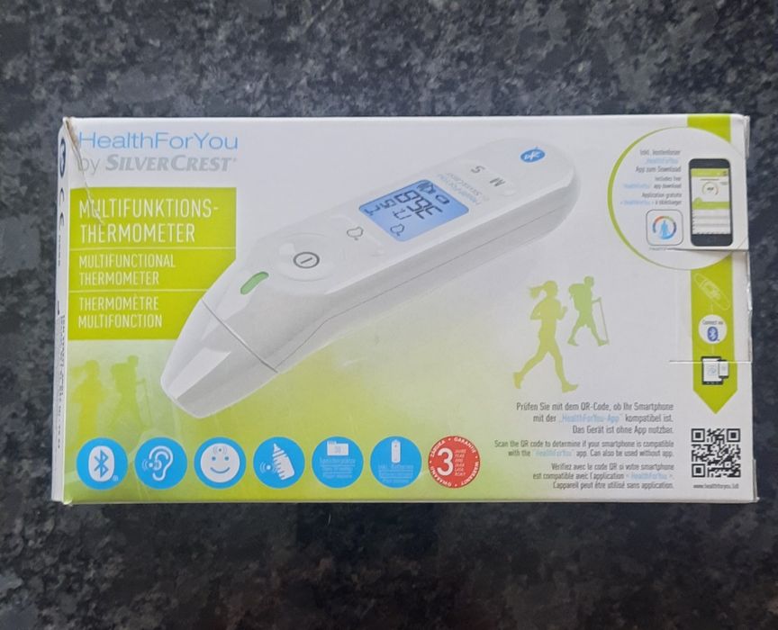 SILVERCREST Termometr wielofunkcyjny SFT 81 z Bluetooth