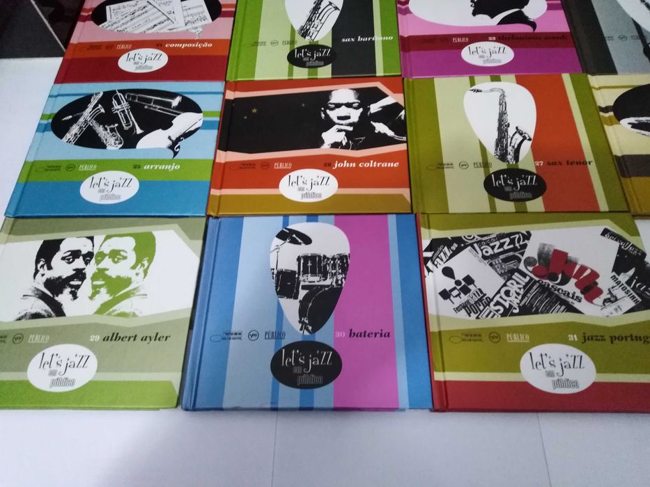 Cds com Livro colecção "Let's Jazz" em Publico 31 Cds (Completa).