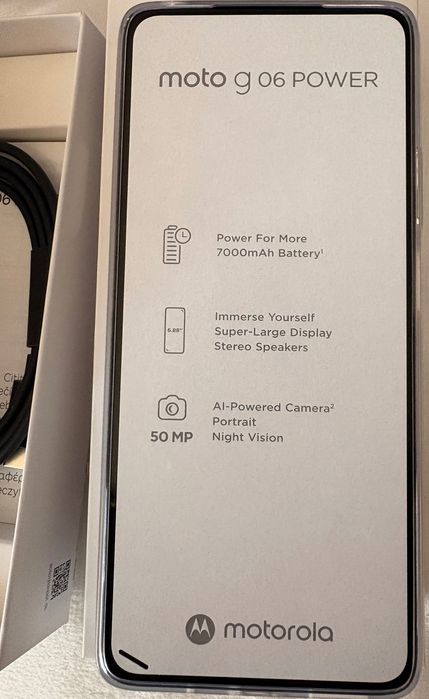 Nowa Motorola moto g 06 power