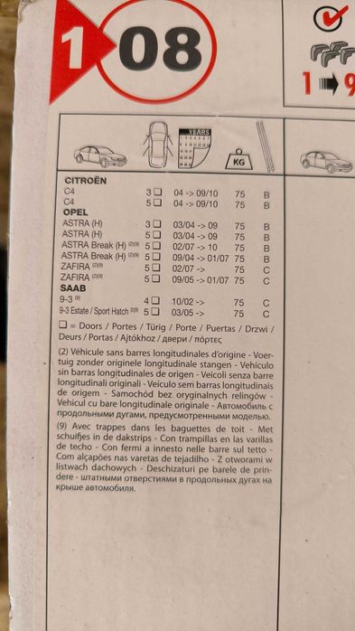 KIT Barras tejadilho Norauto