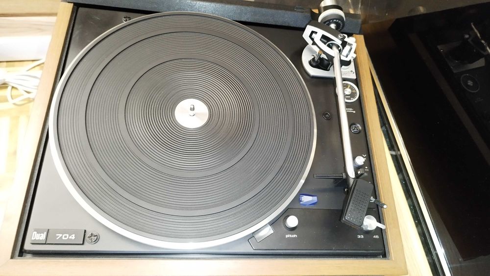 Gramofon Dual 704 + wkładka Ortofon 2M Blue. Dual CS 704
