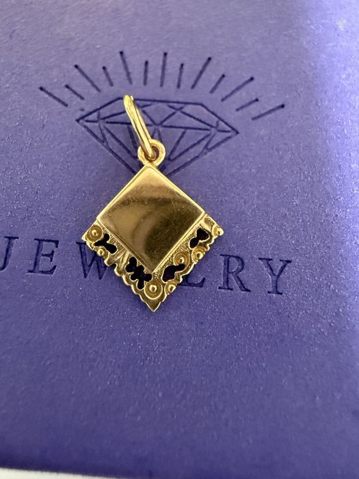 Золотая подвеска 583 пробы