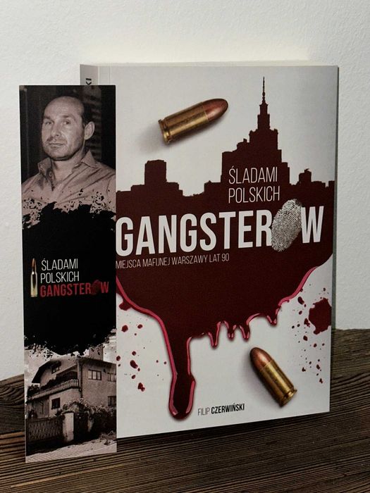 Śladami polskich gangsterów - stan idealny + zakładka