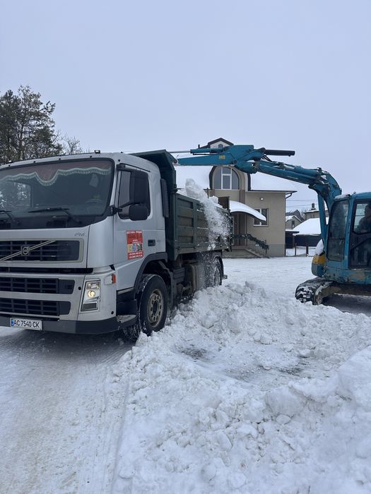 Послуги Bobcat, послуги самоскида, ескаватора, вивіз снігу, чистка!